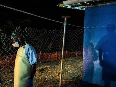 Ebola healthcare worker
