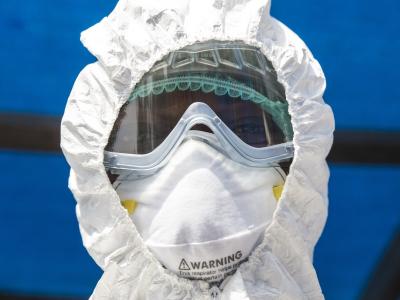 Ebola healthcare worker