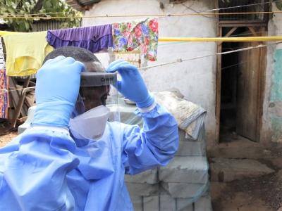 Ebola healthcare worker