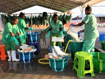 Ebola health workers