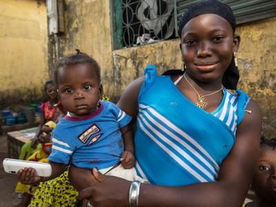 Mom and baby Ebola contact tracing