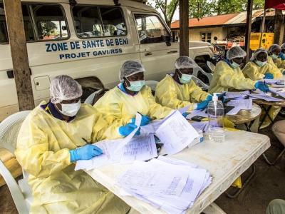Ebola paperwork in DR Congo