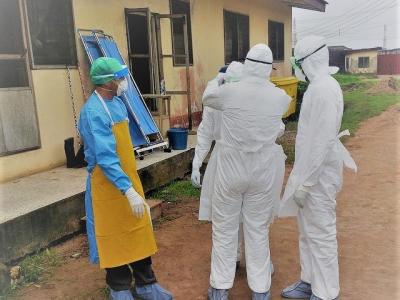 Ebola PPE gear