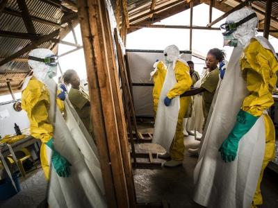 Ebola PPE in DR Congo