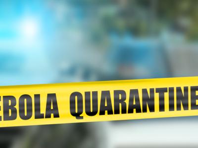 Ebola quarantine tape