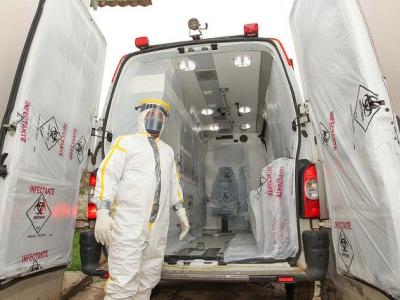 Ebola response van