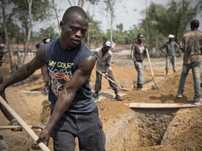 Ebola safe burial team