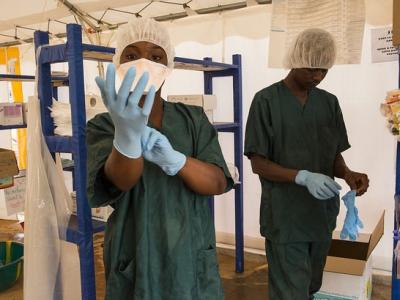 Ebola treatment unit