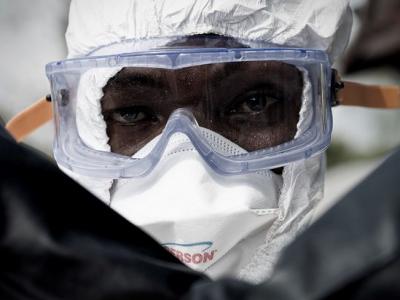 Ebola worker