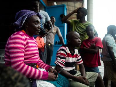 Ebola community members