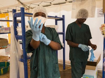 Ebola treatment center
