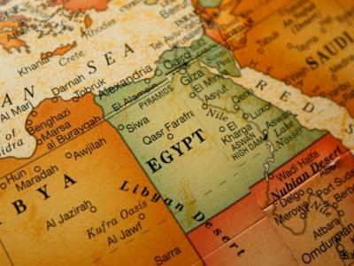 Egypt map