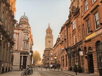 Empty street in Bristol