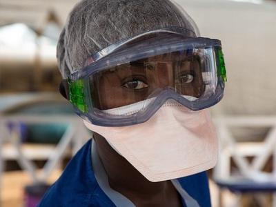Ebola treatment unit worker