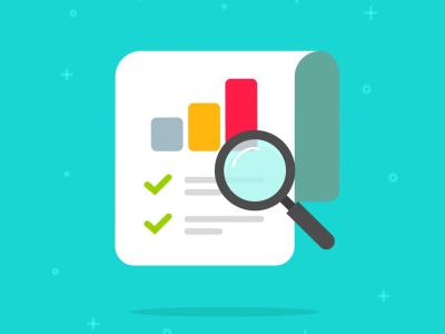 Examining data illustration
