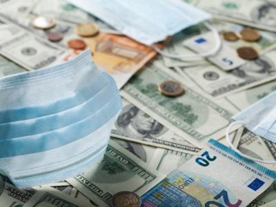 Surgical masks and money