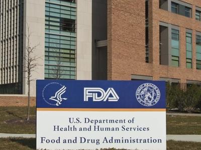 FDA headquarters and sign