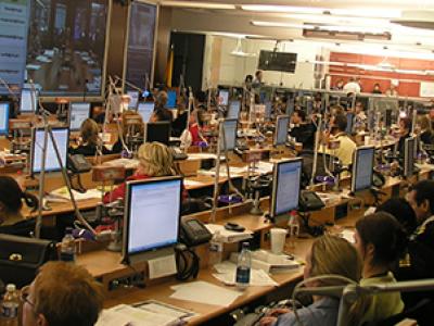 Floor of the EOC