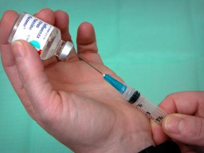flu vaccine vial