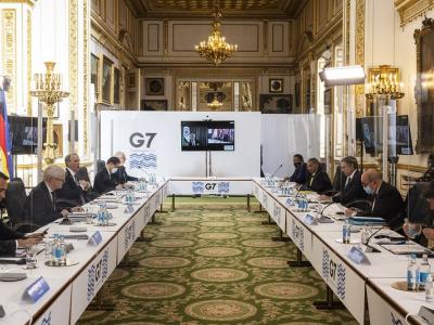 G7 leaders meeting in England