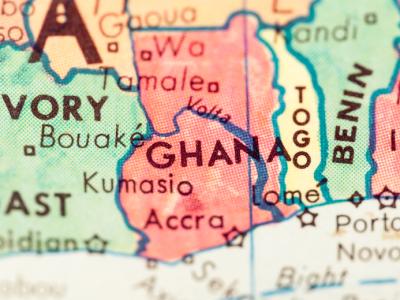 Ghana map