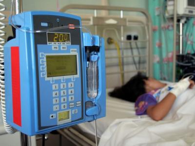 Girl in ICU