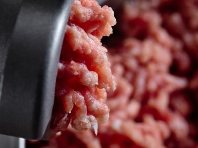 Ground beef meat grinder