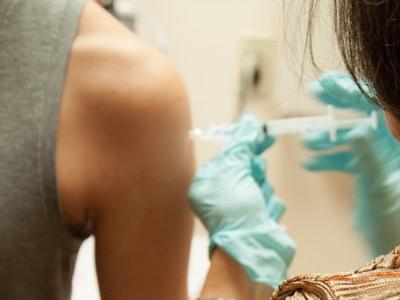 GSK Ebola vaccine recipient