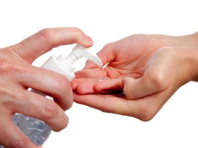 Hand sanitizer use