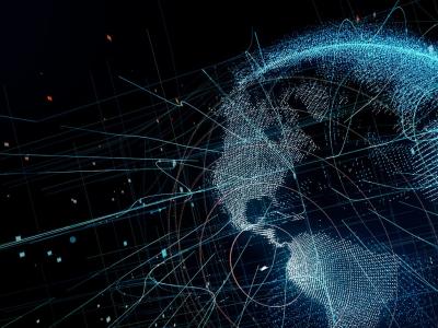 High-tech globe