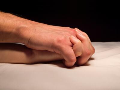 Holding hands
