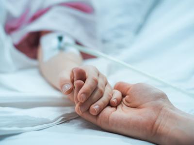 hospitalized child