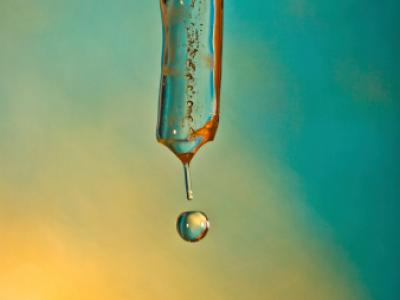 Melting icicle