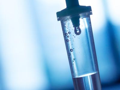 IV drip closeup
