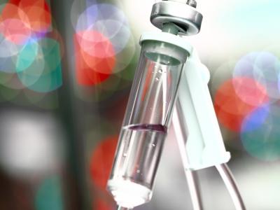 IV drip connector