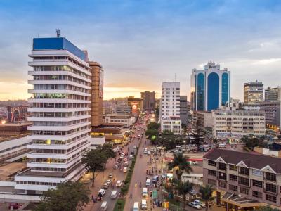 Kampala, Uganda skyline