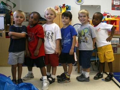 Kindergarten boys