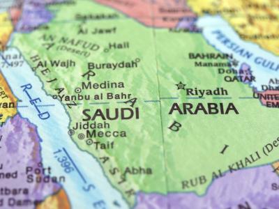 Saudi Arabia map