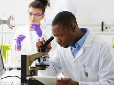 Lab technicians