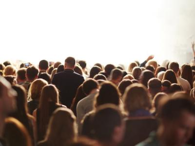 Large crowd