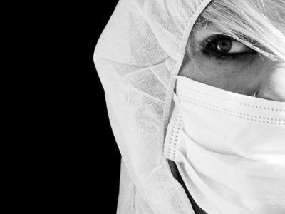 Surgical mask and hood
