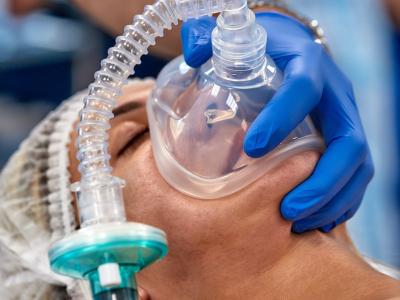 Mechanically ventilated patient