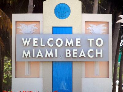 Miami Beach Sign 