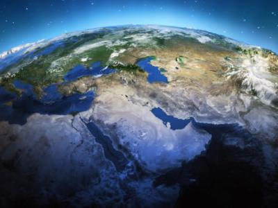 Mideast from space