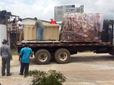 Delivery of mobile testing lab