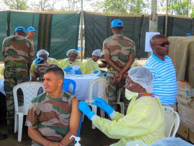 MONUSCO Ebola vax