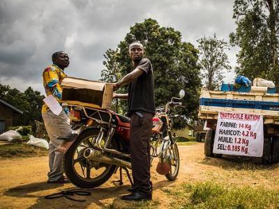 Motorcycle Ebola DR Congo response