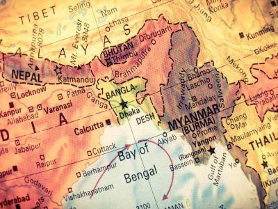 Myanmar map
