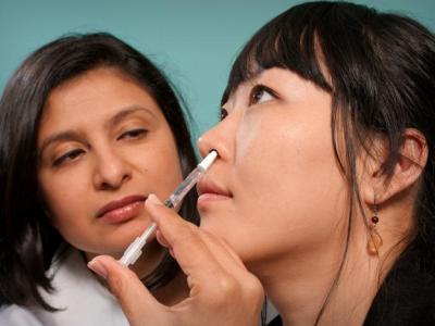 Nasal spray flu vaccine