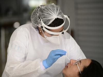 nasal swab test